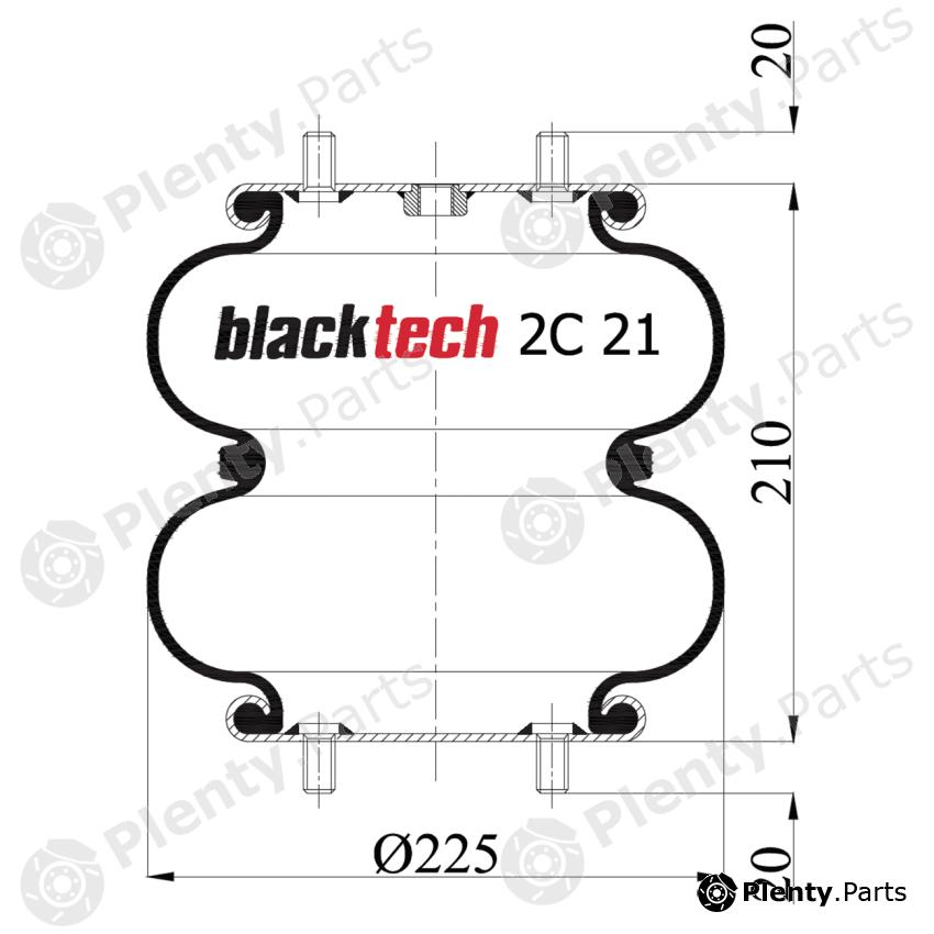  BLACKTECH part 2C21210P02 Replacement part