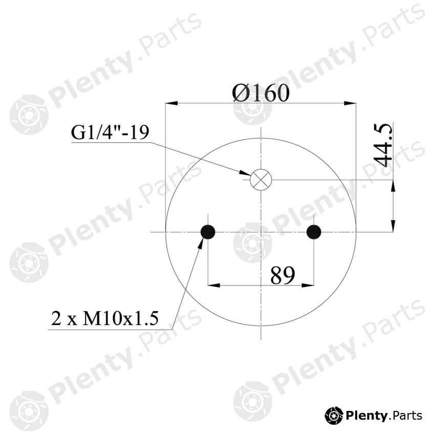  BLACKTECH part 2C21210P02 Replacement part