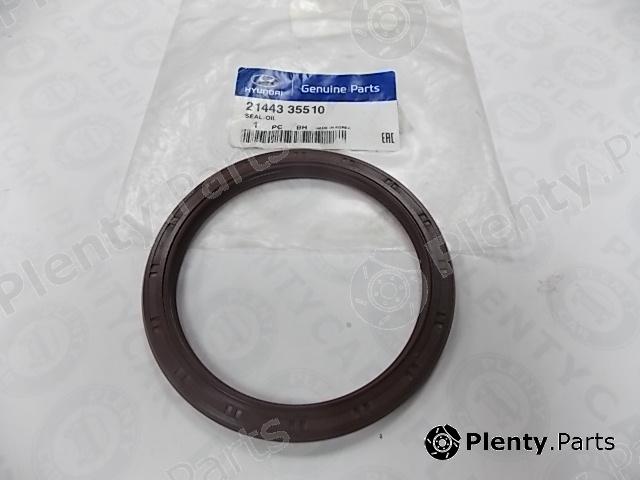 Genuine HYUNDAI / KIA (MOBIS) part 2144335510 Shaft Seal, crankshaft