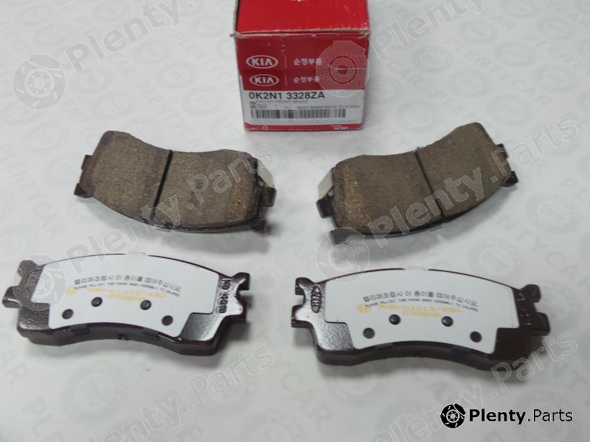 Genuine HYUNDAI / KIA (MOBIS) part 0K2N13328ZA Brake Pad Set, disc brake