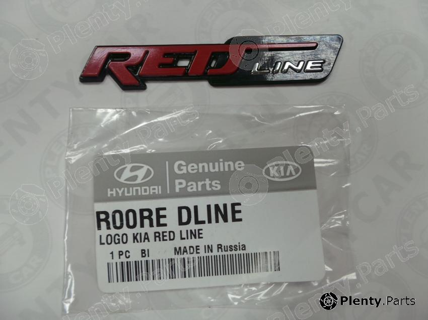 Genuine HYUNDAI / KIA (MOBIS) part R00REDLINE Replacement part