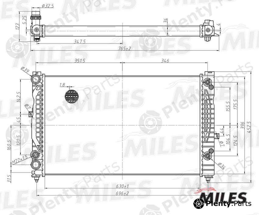  MILES part ACRM013 Replacement part