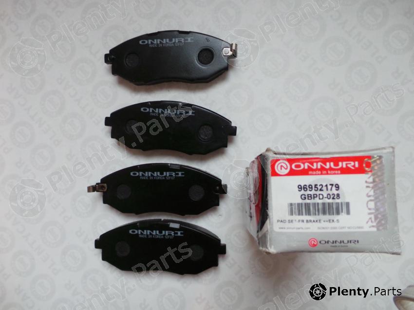  ONNURI part GBPD028 Replacement part