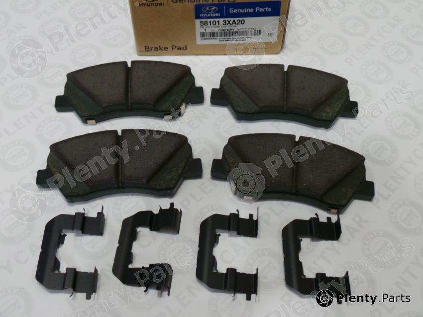Genuine HYUNDAI / KIA (MOBIS) part 581013XA20 Brake Pad Set, disc brake
