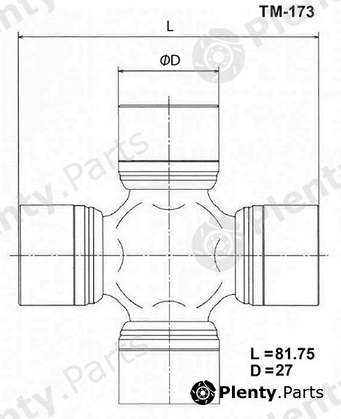  TOYO part TM-173 (TM173) Replacement part