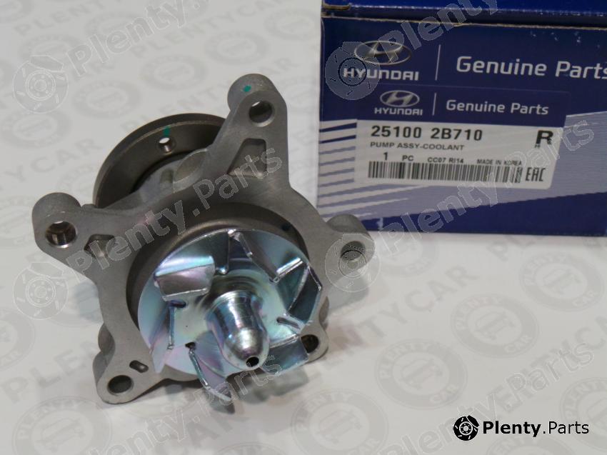 Genuine HYUNDAI / KIA (MOBIS) part 251002B710 Water Pump