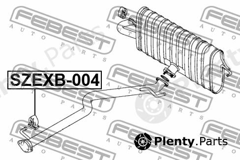  FEBEST part SZEXB004 Replacement part