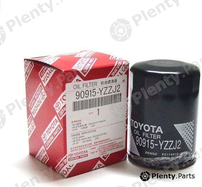 Genuine TOYOTA part 90915-YZZJ2 (90915YZZJ2) Oil Filter