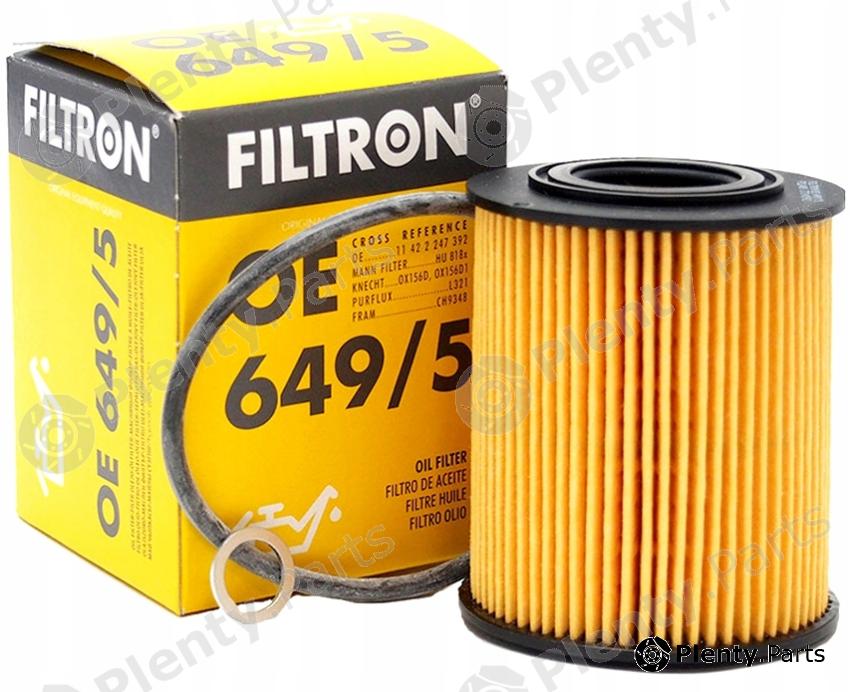 FILTRON part OE649/5 (OE6495) Oil Filter