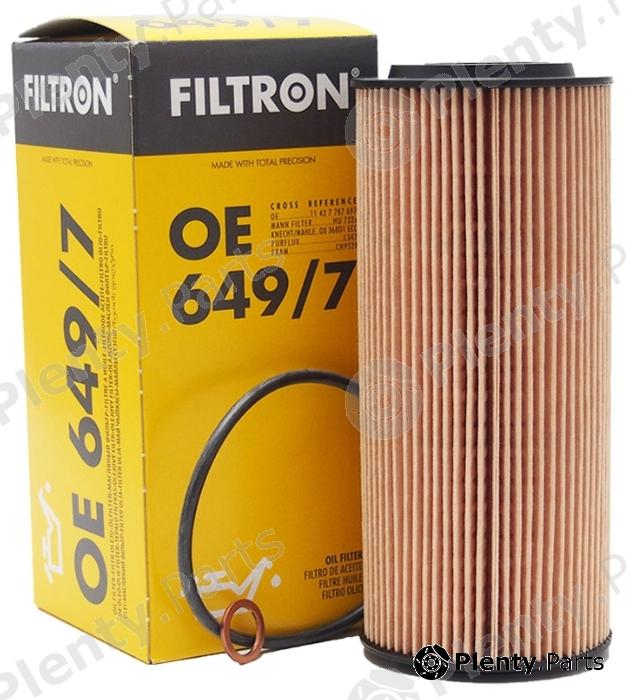  FILTRON part OE649/7 (OE6497) Oil Filter