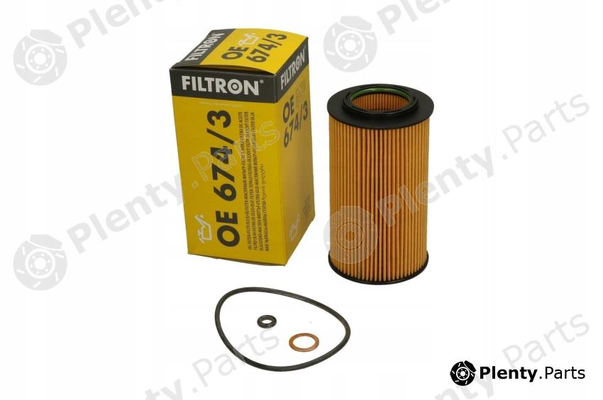 FILTRON part OE674/3 (OE6743) Oil Filter