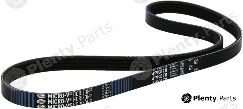  GATES part 4PK878 V-Ribbed Belts