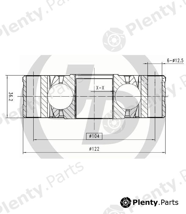  JD part JCN0140 Replacement part