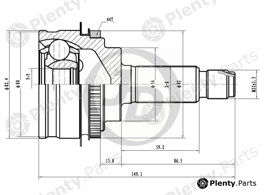  JD part JCT0005A Replacement part