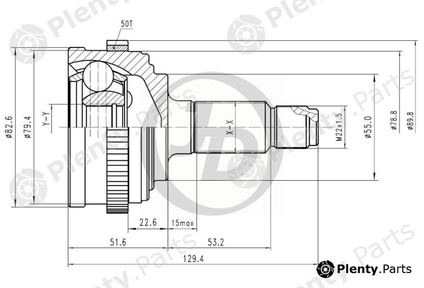  JD part JCT0010A Replacement part