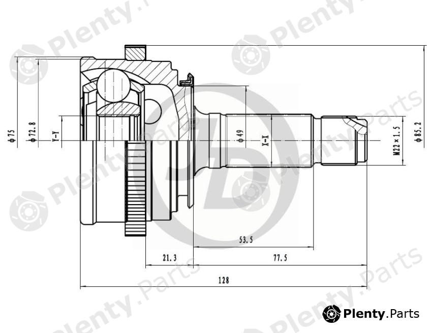 JD part JCT0013A Replacement part