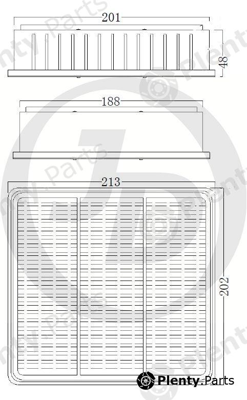  JD part JDA3011 Replacement part