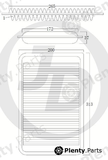  JD part JDA472 Replacement part