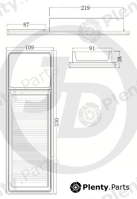  JD part JDA874V Replacement part