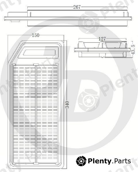  JD part JDA879V Replacement part