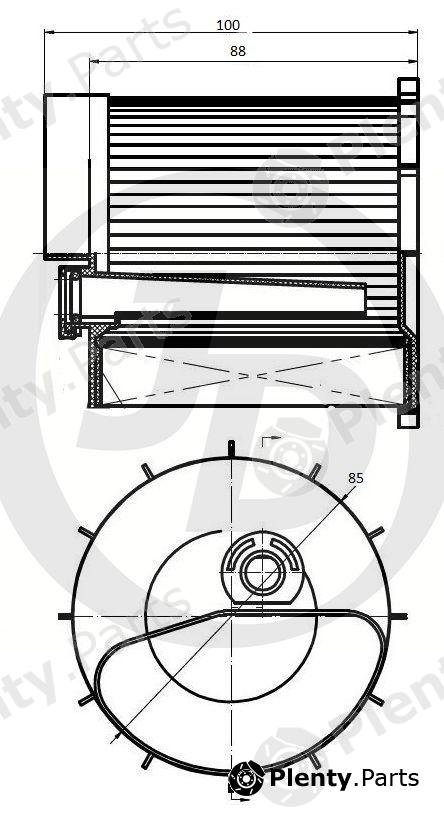  JD part JDF0002 Replacement part