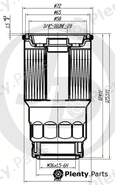  JD part JDFC184 Replacement part
