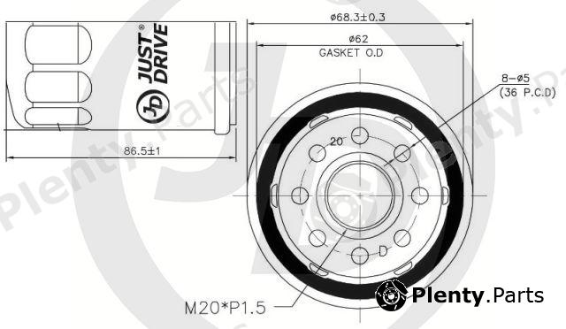  JD part JFM0009 Replacement part