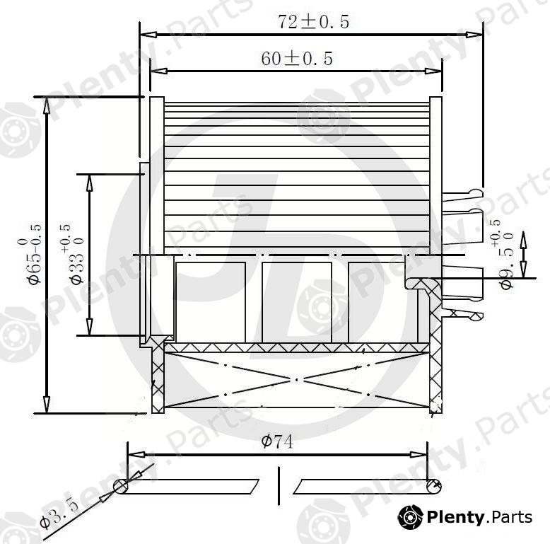  JD part JFM0021 Replacement part