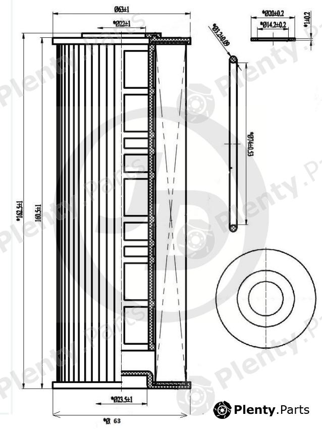  JD part JFM0025 Replacement part