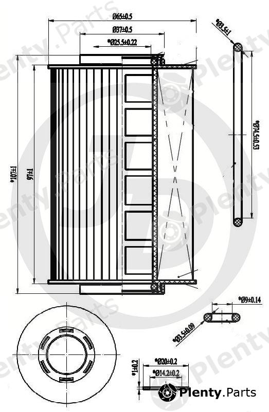  JD part JFM0036 Replacement part