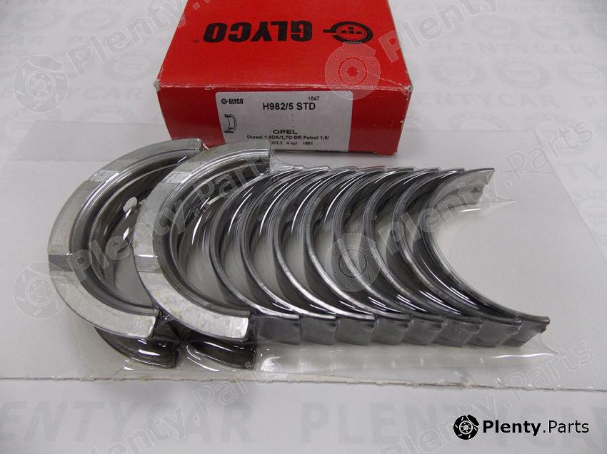  GLYCO part H982/5STD (H9825STD) Main Bearings, crankshaft