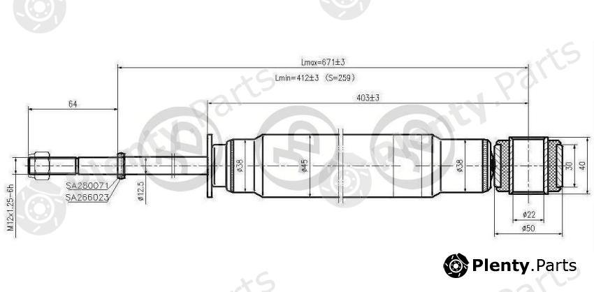  JD part JAA0224 Replacement part