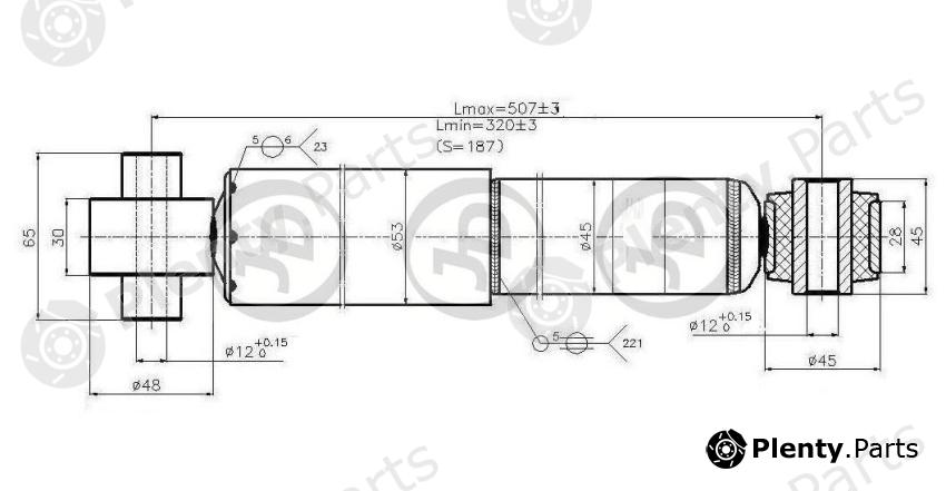  JD part JAA0237 Replacement part