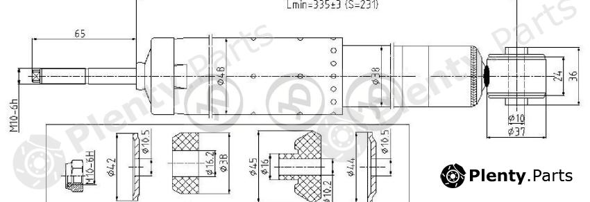  JD part JAA0257 Replacement part