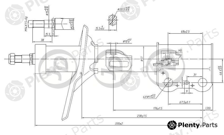  JD part JAS0015 Replacement part