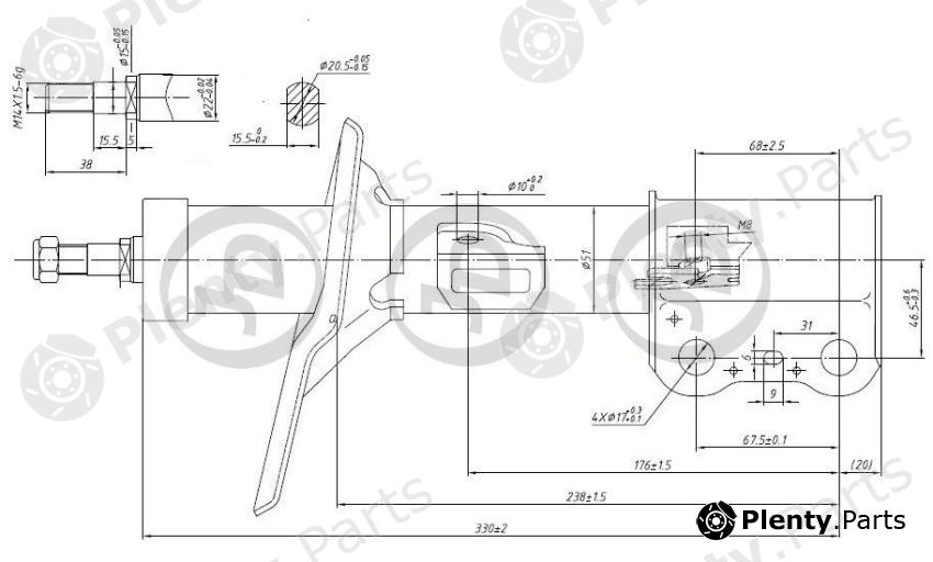  JD part JAS0016 Replacement part