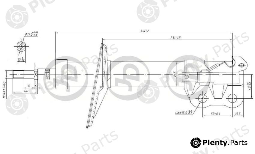  JD part JAS0038 Replacement part