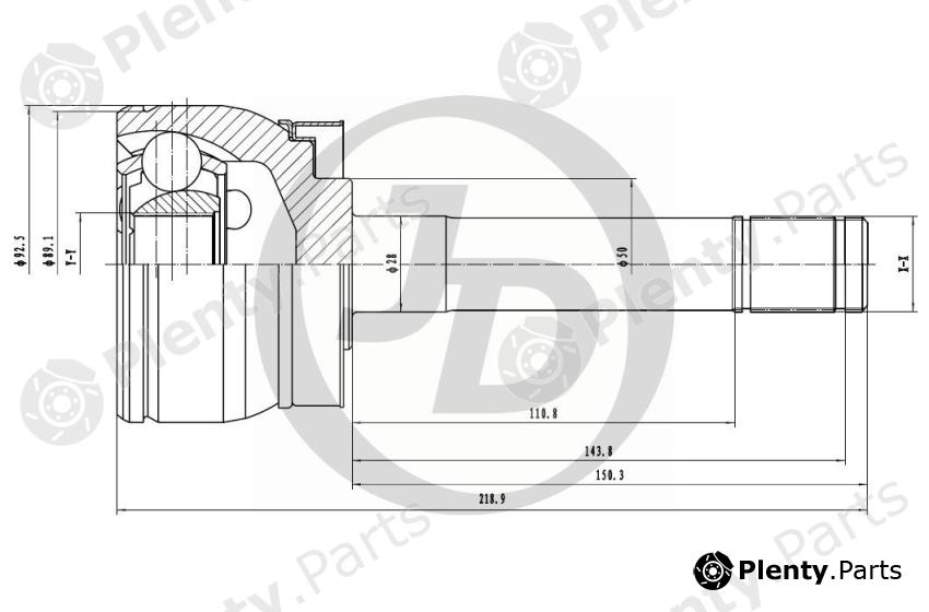  JD part JCT0026 Replacement part