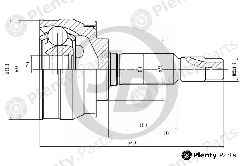  JD part JCT0028 Replacement part