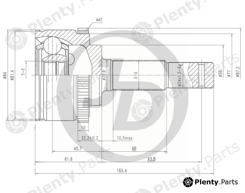  JD part JCT0029A Replacement part