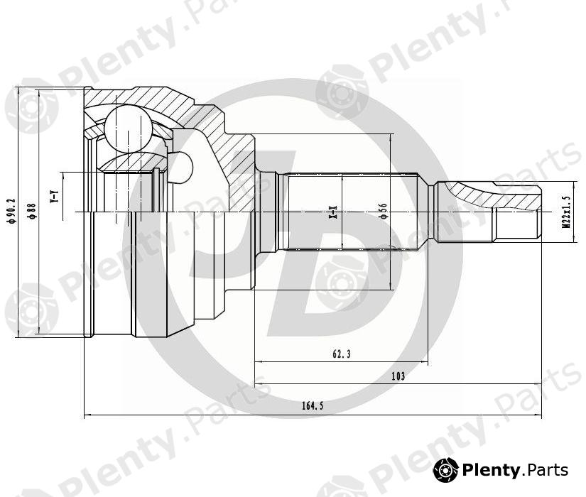  JD part JCT0030 Replacement part