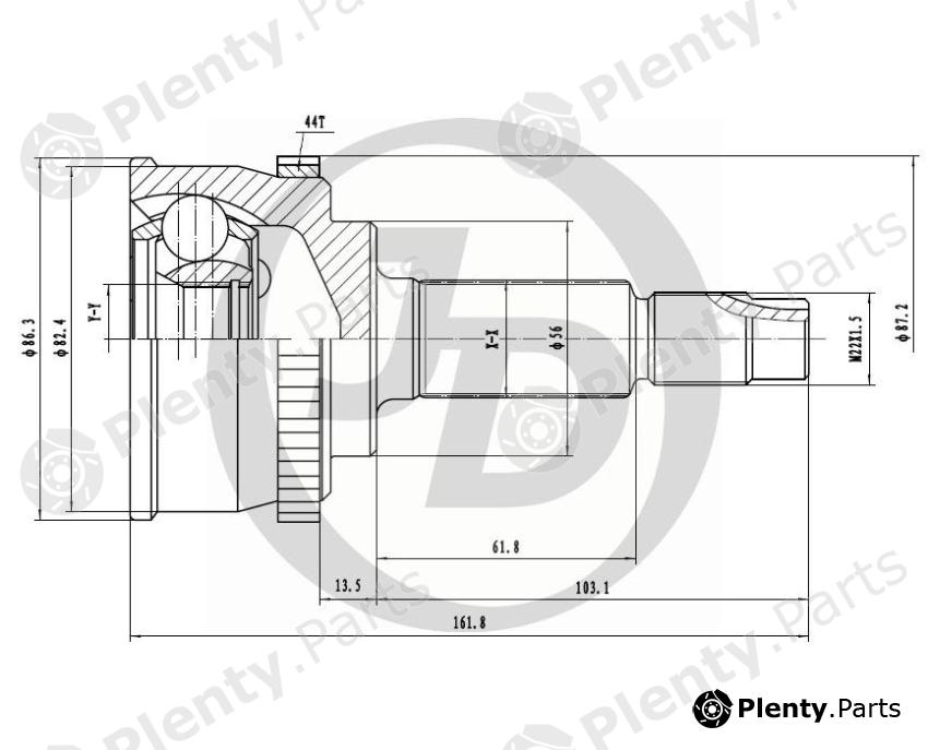 JD part JCT0037A Replacement part