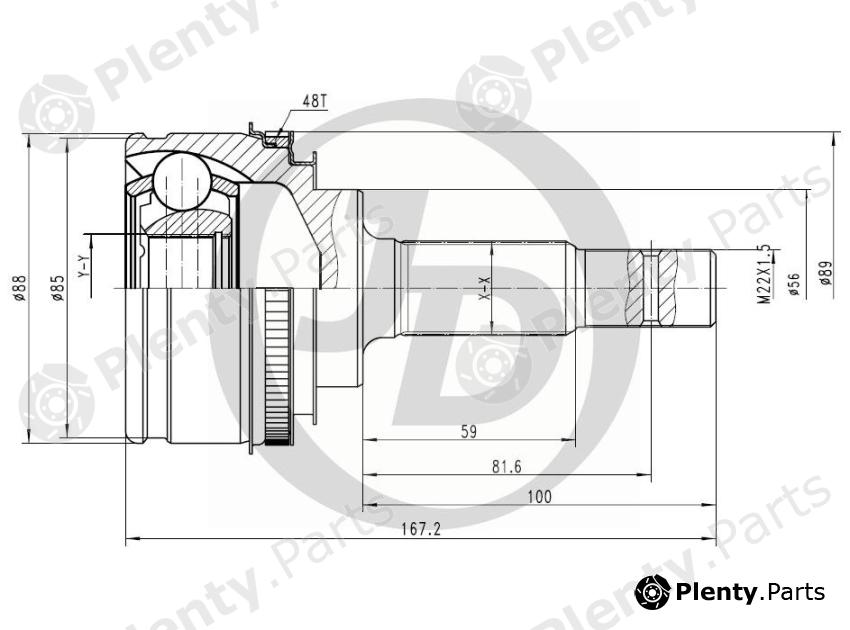  JD part JCT0051A Replacement part