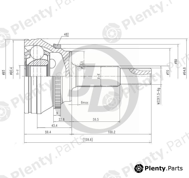  JD part JCT0066A Replacement part