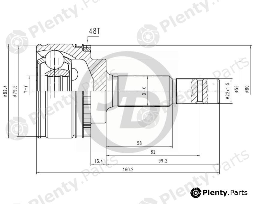  JD part JCT0078A Replacement part