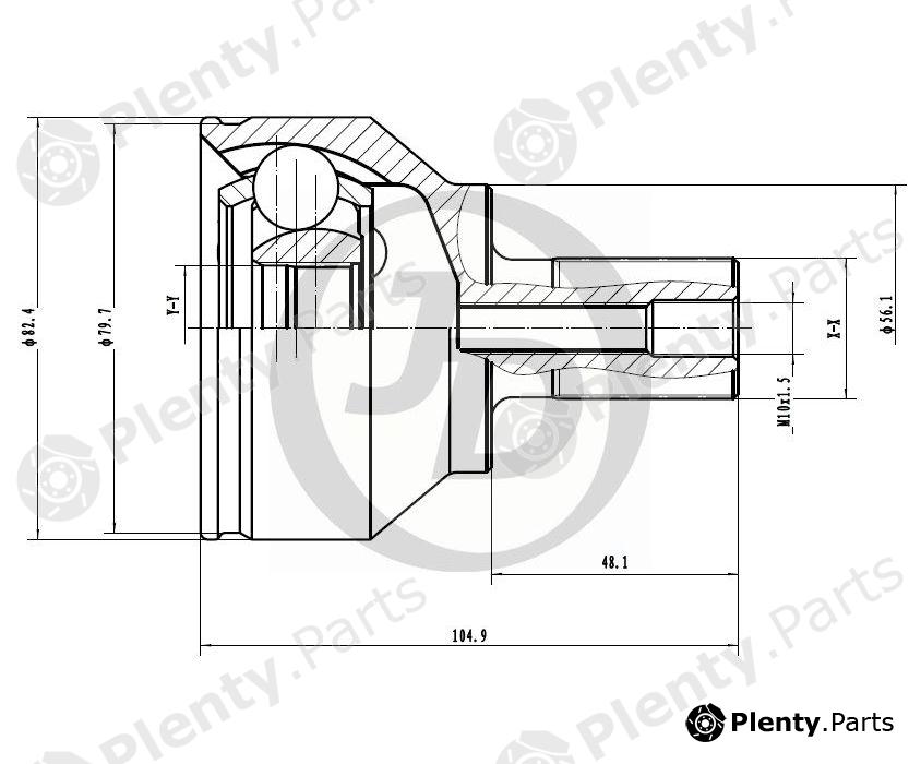 JD part JCT0080 Replacement part