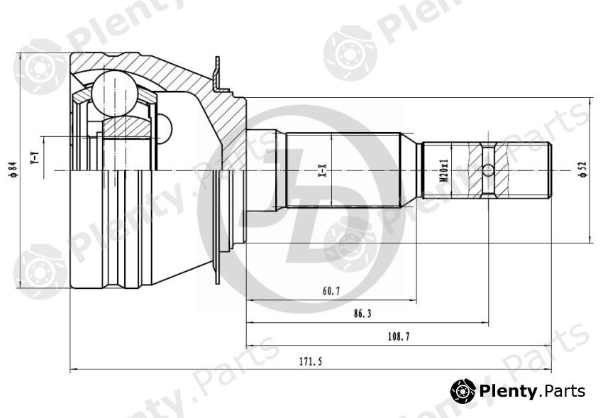  JD part JCT0087 Replacement part