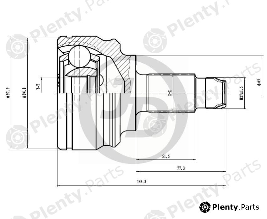  JD part JCT0094 Replacement part