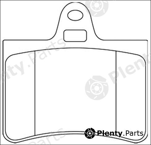  AKYOTO part AKD-0193 (AKD0193) Brake Pad Set, disc brake