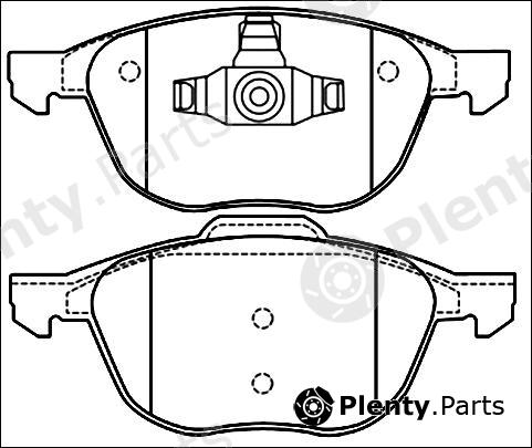  AKYOTO part AKD-0365 (AKD0365) Brake Pad Set, disc brake